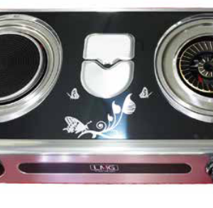 LMG GLASS TOP GAS COOKER