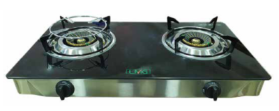 LMG DOUBLE BURNER GAS COOKER