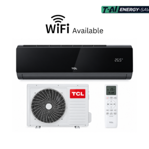 TCL SAVEIN SERIES AI BLACK PANEL INVERTER SPLIT TYPE AIR CONDITIONER 9000BTU