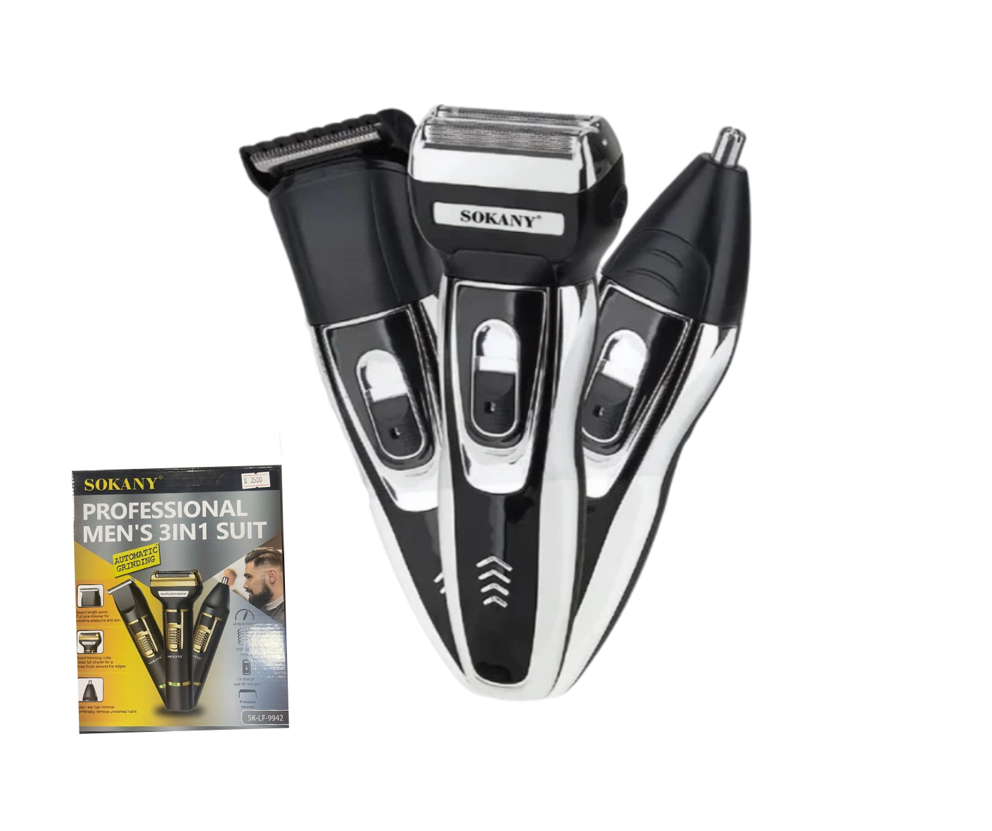 SOKANI 3 IN 1 SHAVER MEN