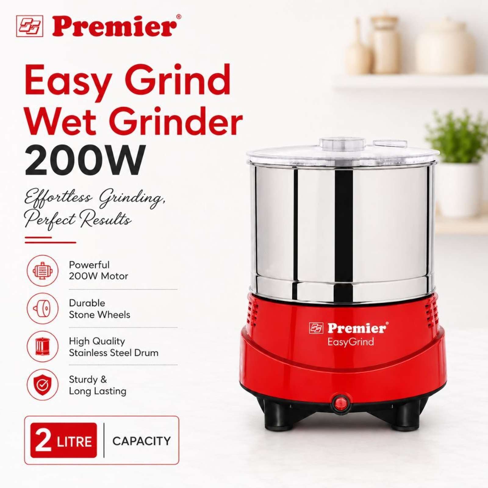 Premier Easy Grind Wet Grinder