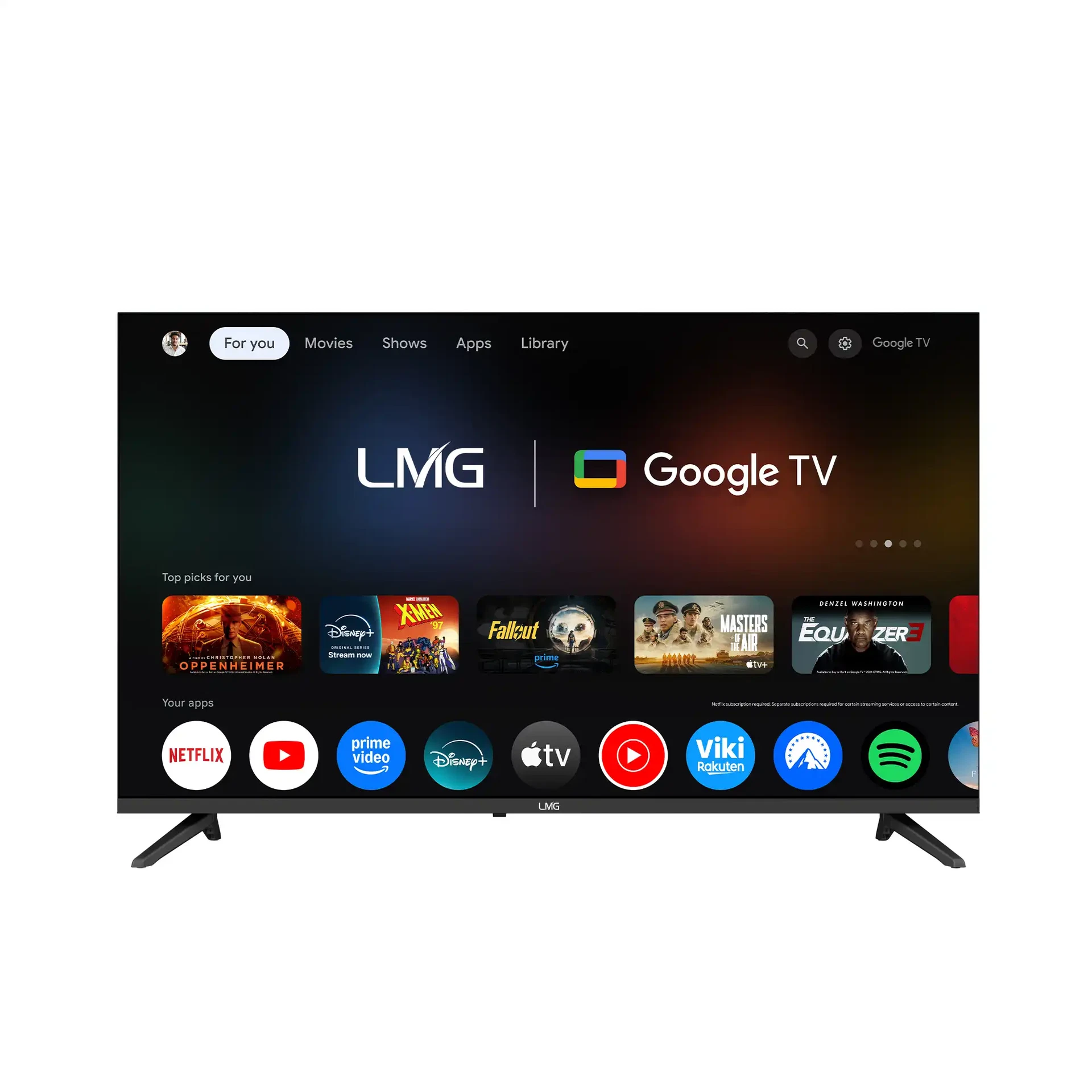 LMG GOOGLE SMART TV - L4E36SLWT